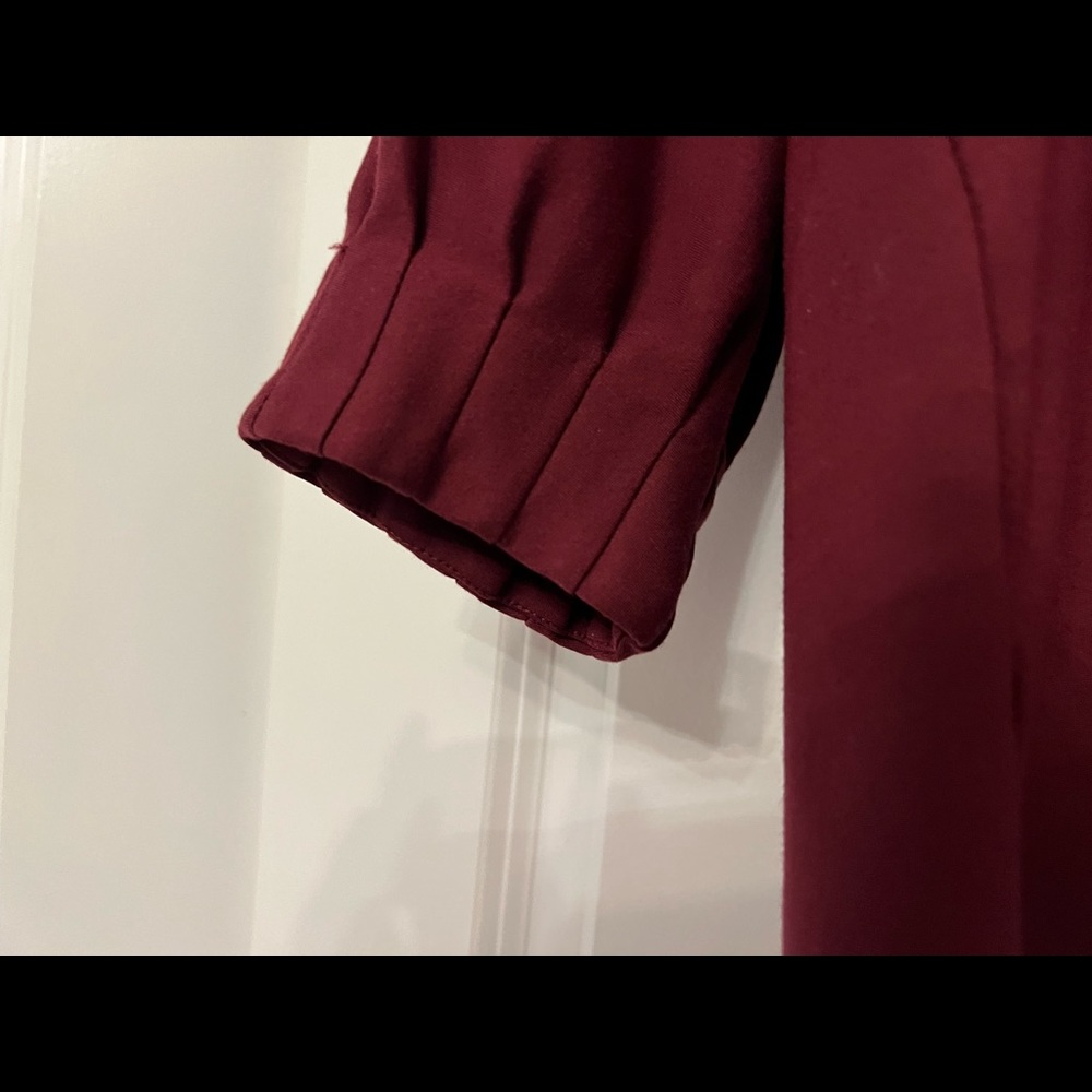 Burgundy color top- Great condition